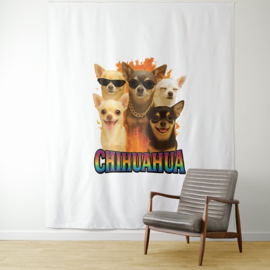 Chihuahua wandkleed (In situ)