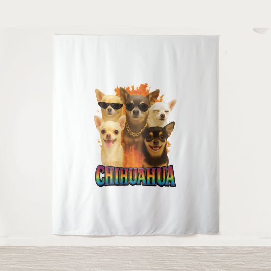Chihuahua  wandkleed (Voorkant)