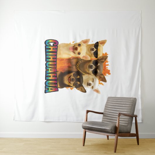 Chihuahua wandkleed (In Situ (horizontaal))