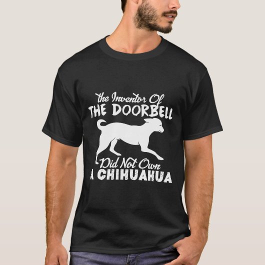 Chihuahua was niet eigenaar van de brandweerman t-shirt (Voorkant)