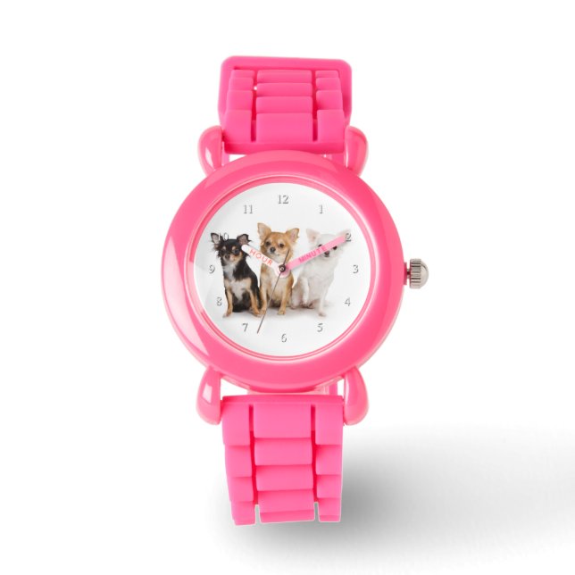 Chihuahua Watch Horloge (Voorkant)