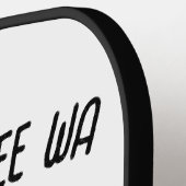 Chihuahua wee wa pickleball paddle (Links Detail)