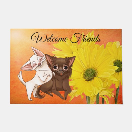 Chihuahua Welcome Mat (Voorkant)