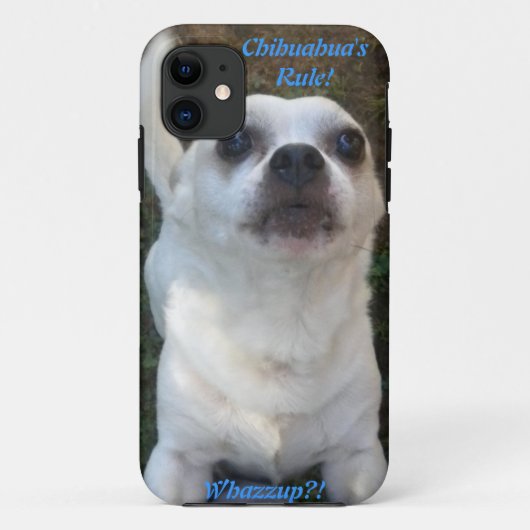 Chihuahua Whazzup? iPhone 5 hoesje (Achterkant)