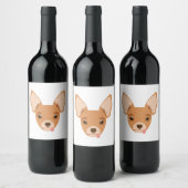 Chihuahua Wijn Etiket (Flessen)