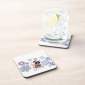  Chihuahua Winter  Bier Onderzetter (Rechterzijde)