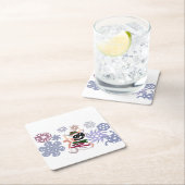  Chihuahua Winter  Kartonnen Onderzetters (Insitu)