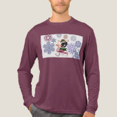  Chihuahua Winter  Tri-Blend Shirt (Voorkant volledig)
