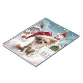 Chihuahua Winter Wonderland Christmas Joy Notitieboek (Linkerzijde)