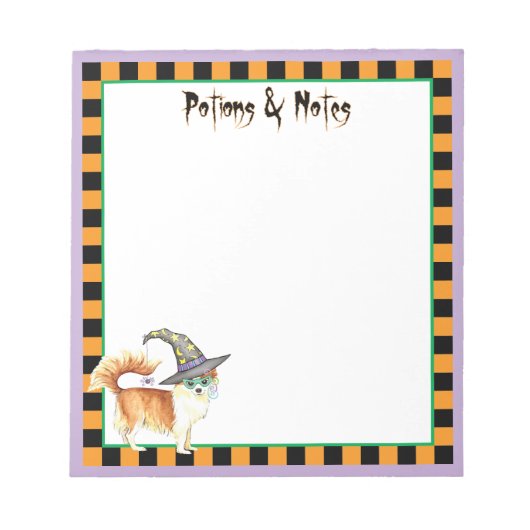 Chihuahua Witch Notitieblok (Voorkant)