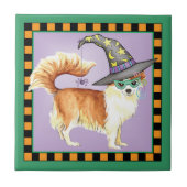 Chihuahua Witch Tegeltje (Voorkant)
