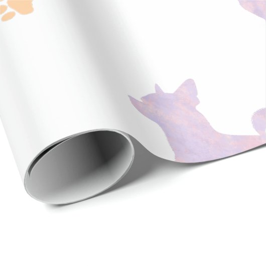 Chihuahua Wrapping Paper – Minimal Lavender Gift Cadeaupapier (Rol Hoek)