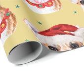 Chihuahua Yellow Waterverf Hondenrassen voor kerst Cadeaupapier (Rol Hoek)