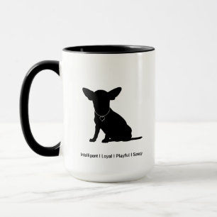 Chihuahua Yin Yang Coffee Mok