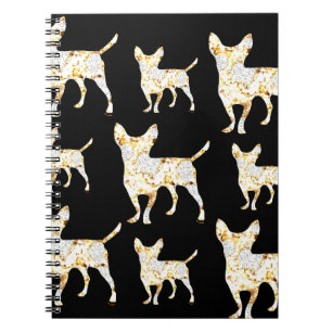 CHIHUAHUA ZWART! NOTITIEBOEK