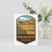 Chihuahuan Desert Big Bend National Park Briefkaart (Staand voorkant)