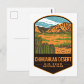 Chihuahuan Desert Big Bend National Park Briefkaart (Voorkant / Achterkant)
