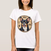 Chihuahua's beste Chihuahua-vader T-shirt (Voorkant)