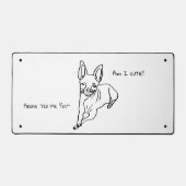 Chihuahuas & Creativiteit: gepersonaliseerde burea Bureaumat (Voorkant)