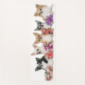 Chihuahuas en Flowers Workout Mat (Voorkant)