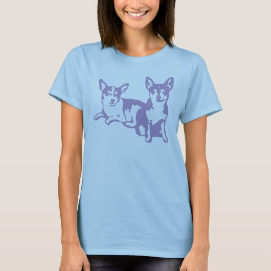 chihuahuas t-shirt (Voorkant)