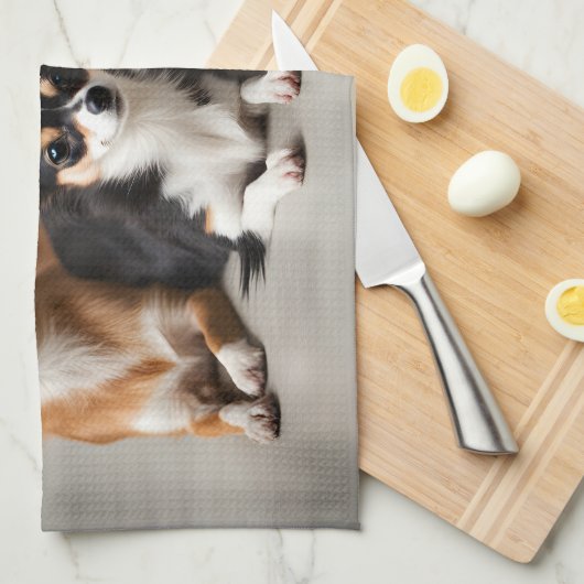 Chihuahuas Theedoek (Quarter Fold)