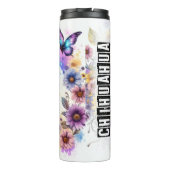 Chihuahua's vlindertuin dans thermosbeker (Achterkant)