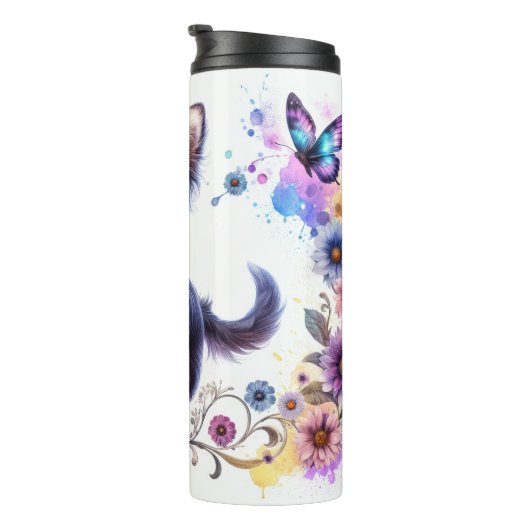 Chihuahua's vlindertuin dans thermosbeker (Geroteerd rechts)