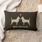 Chihuahuas Wedding Dogs met Text Kussen (Deken)