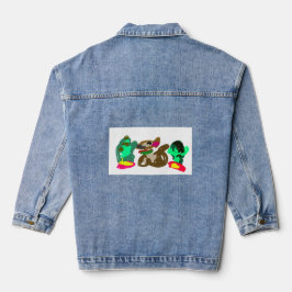 Chihuahua's zijn schattig denim jacket
