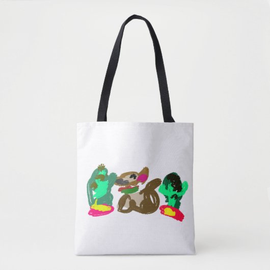 chihuahua's zijn schattig tote bag (Voorkant)