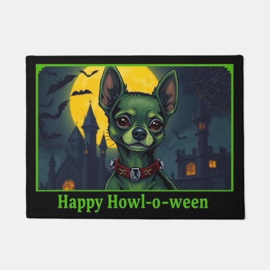 Chihuahuastein Fijne Hoe-woel-ween Deurmat (Voorkant)