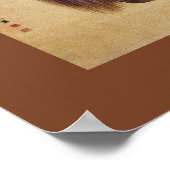 Chihuaying ~赤 鹰~Ten Steeds ~Giuseppe Castiglione ~ Poster (Hoek)