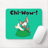 Chihuhua Chi-Wow T-shirts en geschenken Muismat (Met muis)