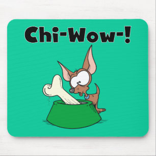 Chihuhua Chi-Wow T-shirts en geschenken Muismat