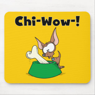 Chihuhua Chi-Wow T-shirts en geschenken Muismat