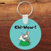 Chihuhua Chi-Wow T-shirts en geschenken Sleutelhanger (Voorkant)