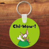 Chihuhua Chi-Wow T-shirts en geschenken Sleutelhanger (Voorkant)