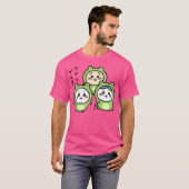 Chiikawa en vrienden - Kikkers T-shirt (Voorkant volledig)