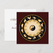 Chiinese Zodiac Wheel (Voorkant / Achterkant)