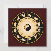 Chiinese Zodiac Wheel (Voorkant)
