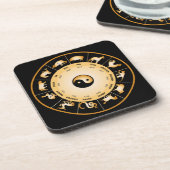 Chiinese Zodiac Wheel Onderzetter (Linkerzijde)
