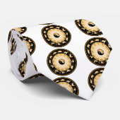 Chiinese Zodiac Wheel Stropdas (Opgerold)