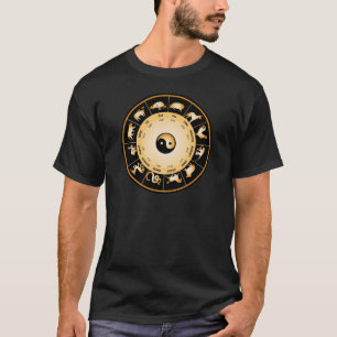 Chiinese Zodiac Wheel T-shirt