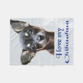 Chijuajua Fleece Deken (Voorkant (Horizontaal))