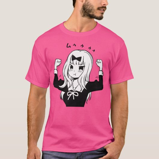 Chika Fujiwara Buff Design V2 T-shirt (Voorkant)