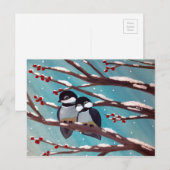 Chikadees Briefkaart (Voorkant / Achterkant)