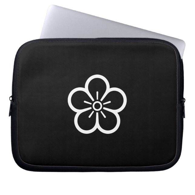 Chikage ume hana laptop sleeve (Voorkant)
