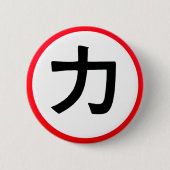 Chikara Ronde Button 5,7 Cm (Voorkant)