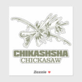 Chikashsha (Chickasaw) Sticker (Vel)